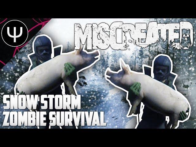 Miscreated — Winter Snow Storm ZOMBIE Survival!