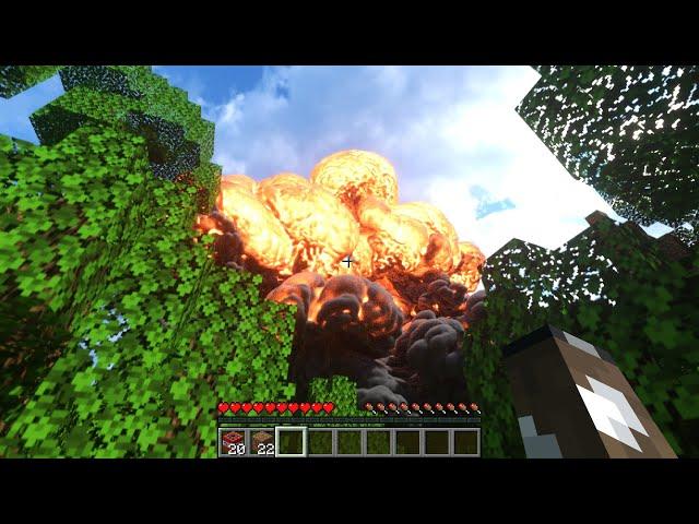 Ultra Realistic Minecraft Explosion