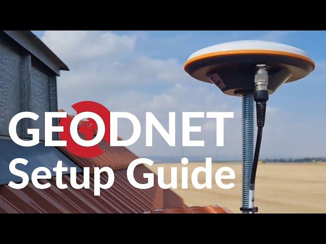 GEODNET setup - step by step guide (German) with english Subtitel