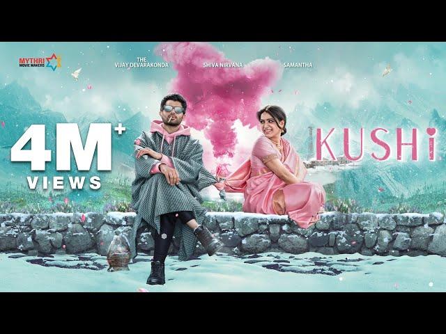 Kushi First Look Motion Poster | Vijay Deverakonda | Samantha | Hesham Abdul Wahab | Shiva Nirvana