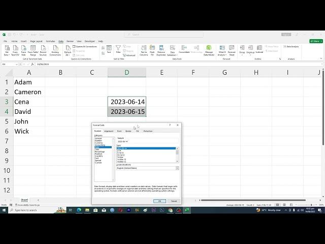 How To Change Date Format in Excel