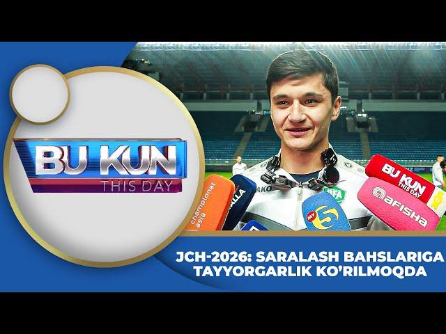 BU KUN - JCH-2026: SARALASH BAHSLARIGA TAYYORGARLIK KO'RILMOQDA