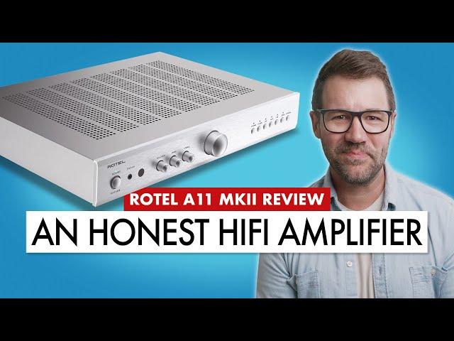 A GREAT AMPLIFIER to Get Started in HIFI - ROTEL A11 MKII Review