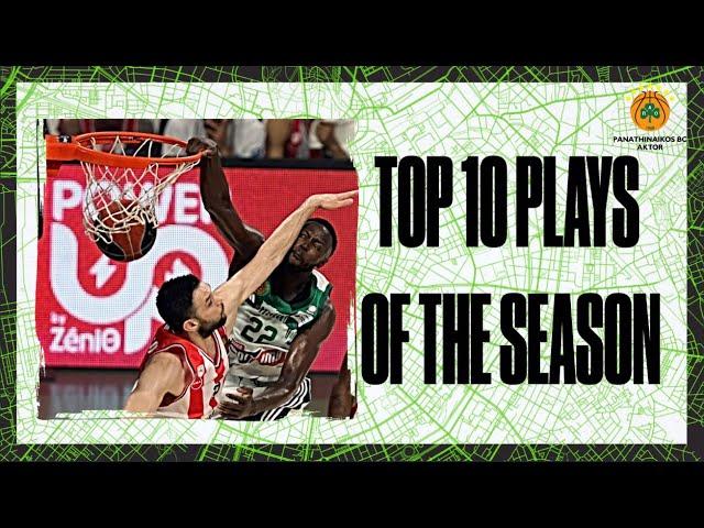 Panathinaikos BC ● Top 10 Plays ● 2023/24 (4K)