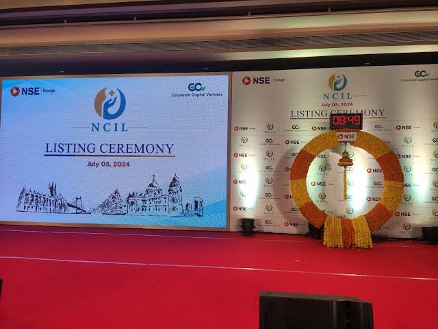 Listing ceremony of Nephrocare India Limited