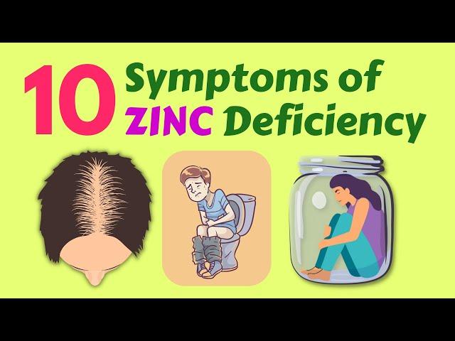 10 Symptoms of Zinc Deficiency | VisitJoy