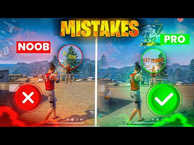 Mistakes = Noob  Avoid These Mistakes = Pro 