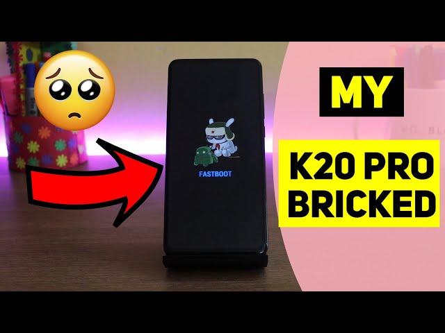 How to recover Bricked Redmi Device || K20 pro stucked on Fastboot || How to flash fastboot Rom