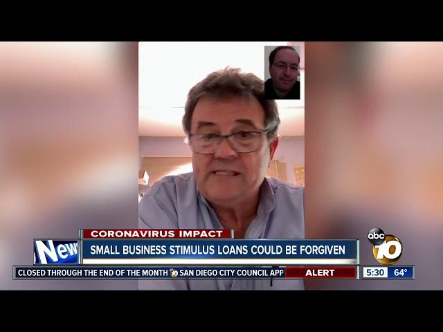 Small business stimulus loans could be forgiven