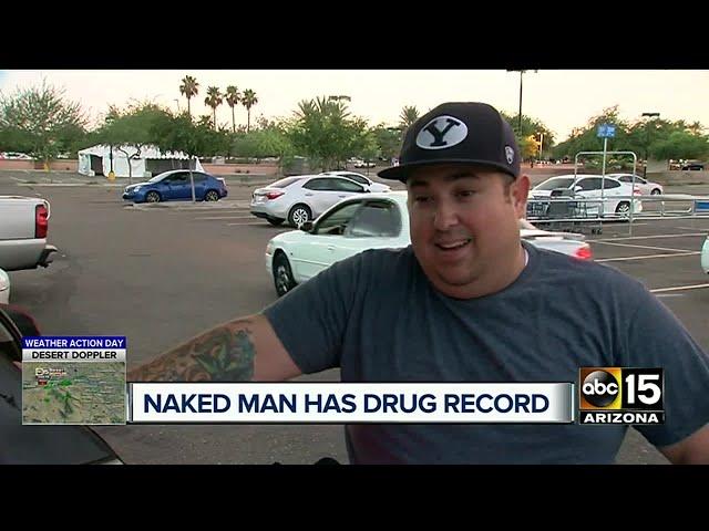 Man found naked at Tempe Walmart has criminal past