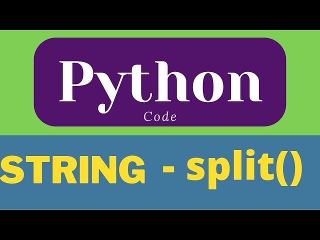 string in python | split() |  In-Build Function in Python | Python String #shorts  #python #ytshorts