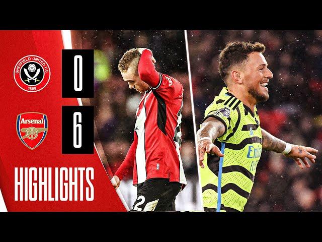 Sheffield United 0-6 Arsenal | Premier League highlights