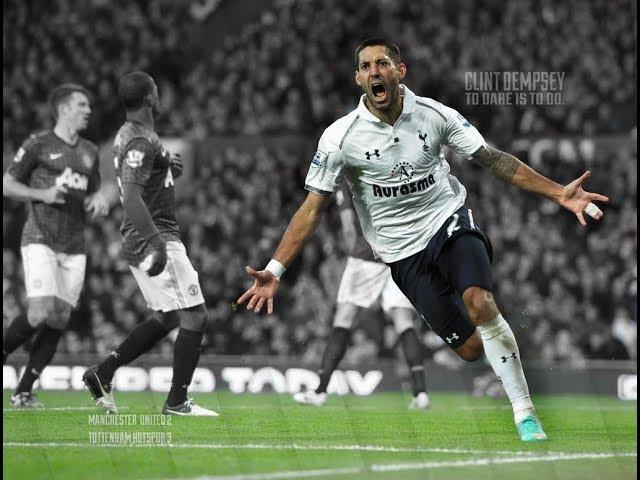 Clint Dempsey's 12 goals for Tottenham HD