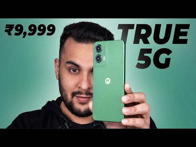 5G Phone with GOOD Display from MOTO - Under ₹10,000 !