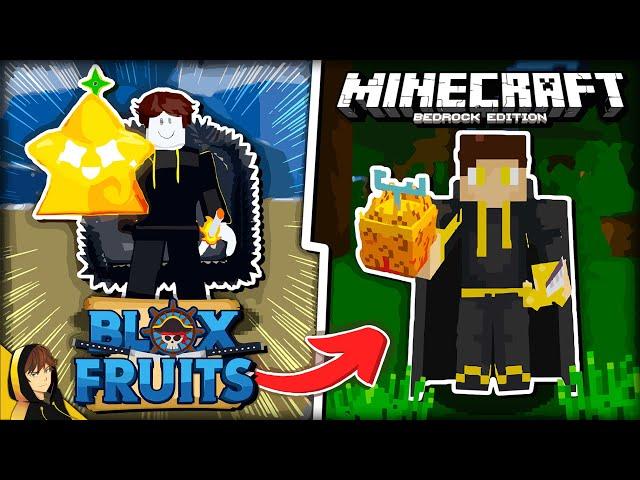 Turning MINECRAFT into BLOX FRUITS with THIS insane MOD!?!