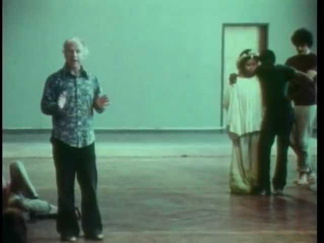 Питер Брук в работе. Peter Brook at work