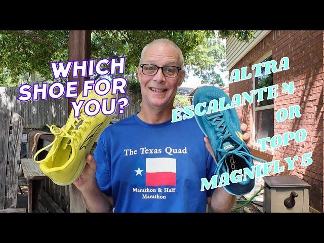 Which shoe for you? - Escalante 4 or Magnifly 5