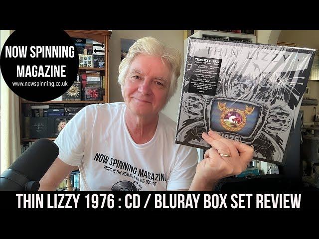 Thin Lizzy 1976 : 5CD / BluRay Box Set -  Unboxing Review