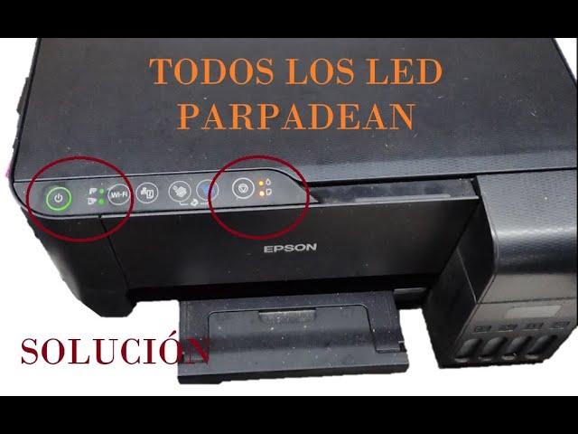 Epson L3150 TODAS LAS LUCES PARPADEAN (SOLUCIÓN)