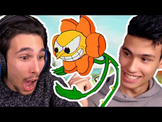 IO E MIO FRATELLO CONTRO FLOWEY!!! | CupHead