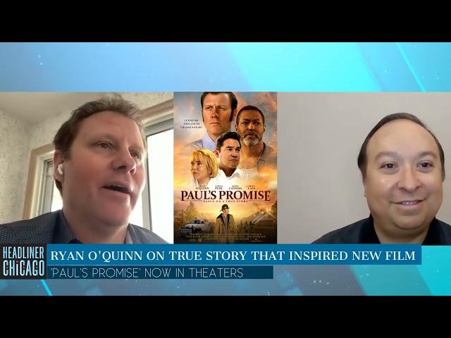 Ryan O"Quinn interview for Paul's Promise based on a true story #paulspromise #ryanoquinn