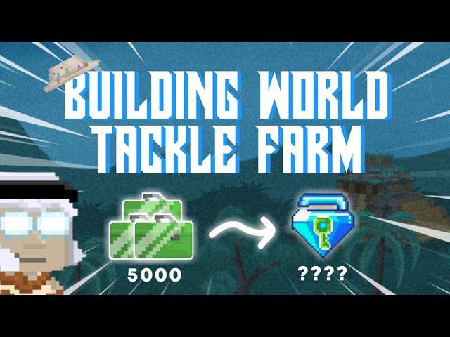 BELI 5000 TACKLE BOX DAN BIKIN TACKLE FARM AUTO HARVEST + COLLECT | GROWTOPIA 2024