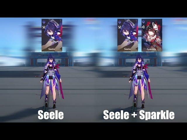 How Much Does Sparkle Buff Seele? || Honkai Star Rail