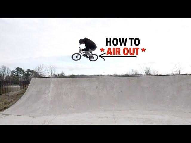 ** HOW TO AIR OUT ON ANY BIKE **