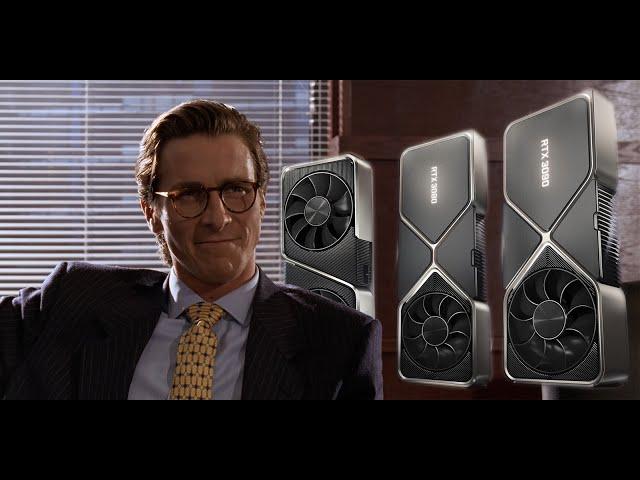 American Psycho - Graphics Card Scene