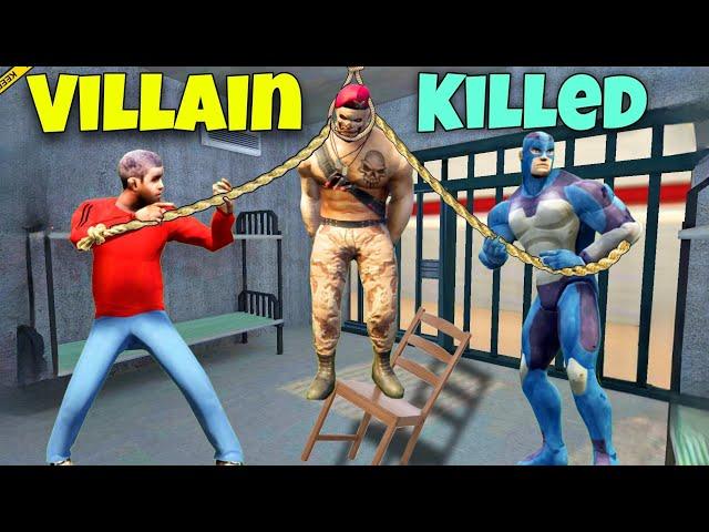 Rope Hero Tipson killed Villain In Vice Town Jail | Rope Hero Vice Town | Junnu Malika Gameing