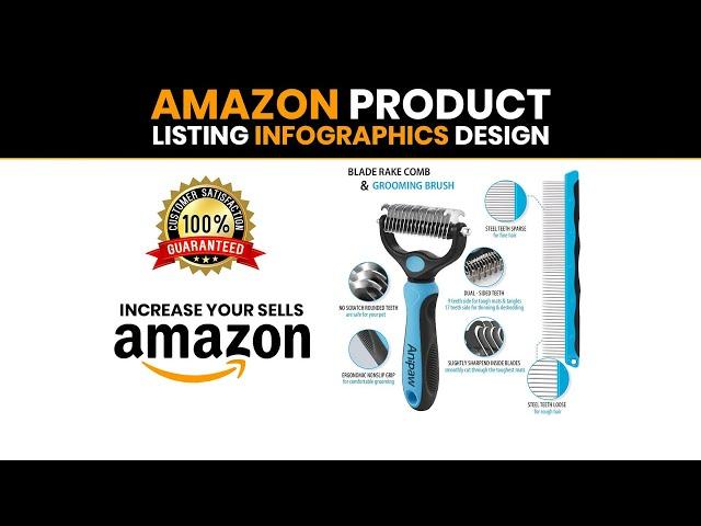 Design best quality amazon product listing infographic and lifestyle images