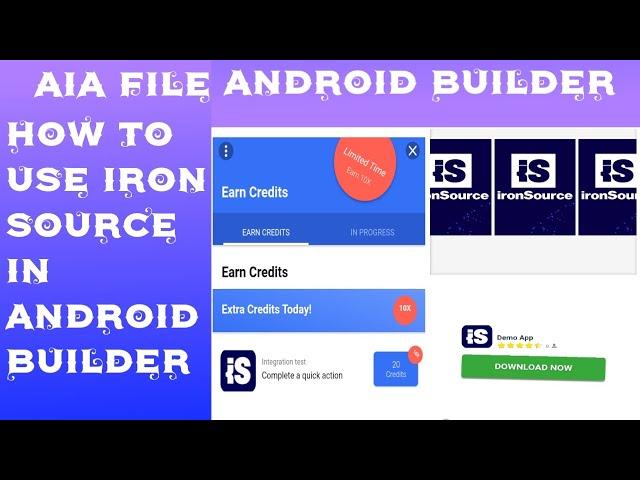 HOW TO USE IRON SOURCE AD IN ANDROID BUILDER