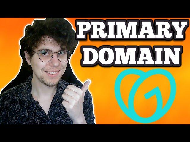 How To Change Primary Domain In GoDaddy