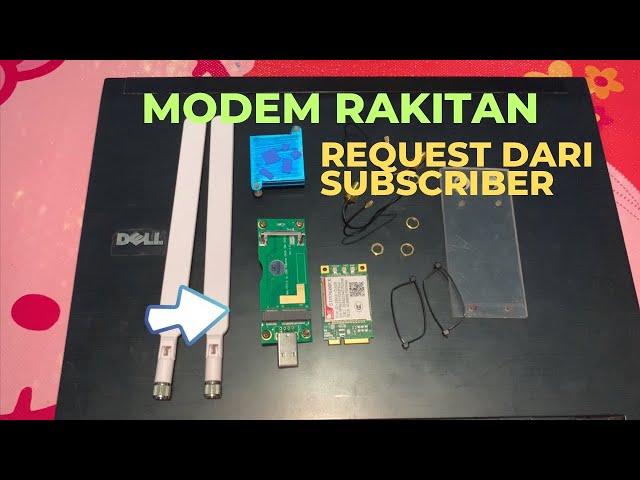 Membuat Modem Rakitan | MUDAH BANGET