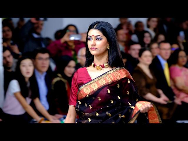 HCI celebrated ‘India Day’ at London Fashion Week showcasing sarees of Indian states  - 15.02.2020