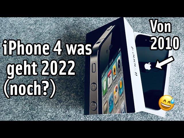 Kann man das iPhone 4 in 2022 noch sinnvoll nutzen? | Apfeltalk