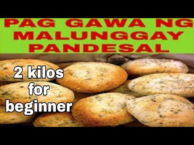 2 kls Malunggay Pandesal, mano-mano I For beginner I KUYA JULZ:BUHAY PANADERYA