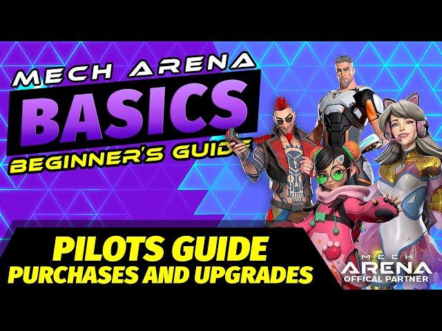 Beginners Tips for Pilots | Mech Arena BASICS Beginner's Guide | Mech Arena