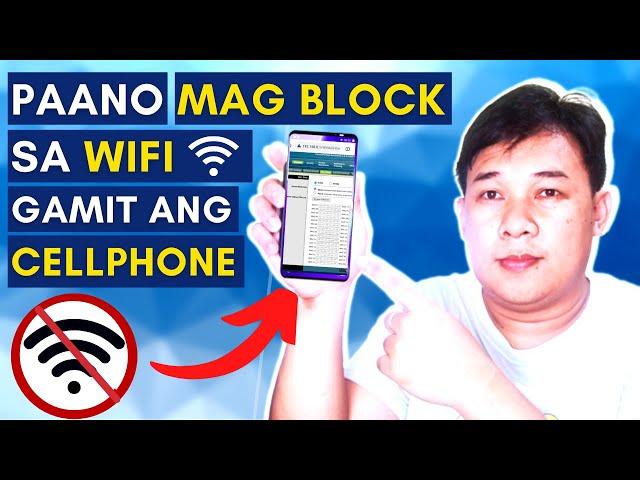 Paano Mag Block sa Wifi ng Converge Gamit ang Cellphone | How to Block Wifi Users