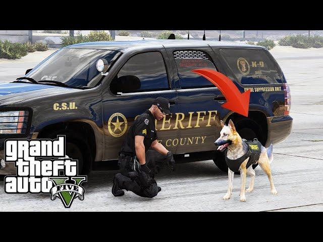 Ultimate K9 Partner Mod - K9 Controls - GTA 5 LSPDFR