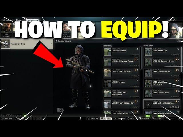 Escape From Tarkov PVE - How To Equip The Cultist Jacket & Put The Hood Up Or Down!