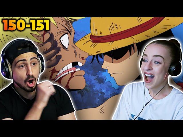 LUFFY ONE PUNCHES BELLAMY!! *ONE PIECE* Episodes 150-151 REACTION!