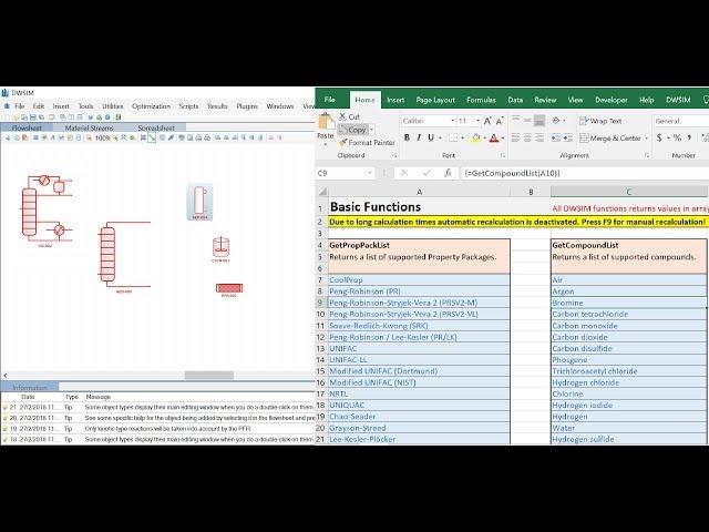 Affordable Chem Eng Tools 1 - Installing Excel Add Ins and DWsim