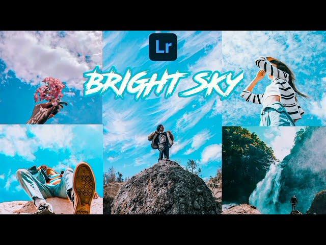 Bright Sky Preset - Free Lightroom Mobile Presets DNG | Lightroom Tutorial | Sky Presets | IZsoox