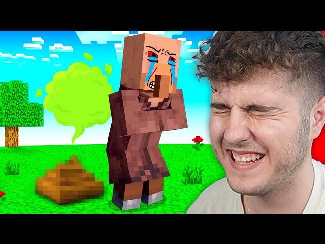 Incearca sa NU *RAZI* la Minecraft.. (IMPOSIBIL)