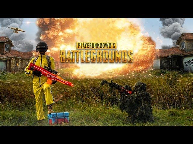 NERF WAR: PUBG IN REAL LIFE