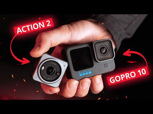 DJI Action 2 против GoPro 10 – Выбираем лучшую экшн камеру