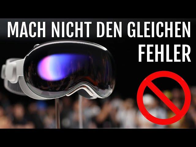 Einfach KRANK! Teste es bloß nicht! Apple Vision Pro