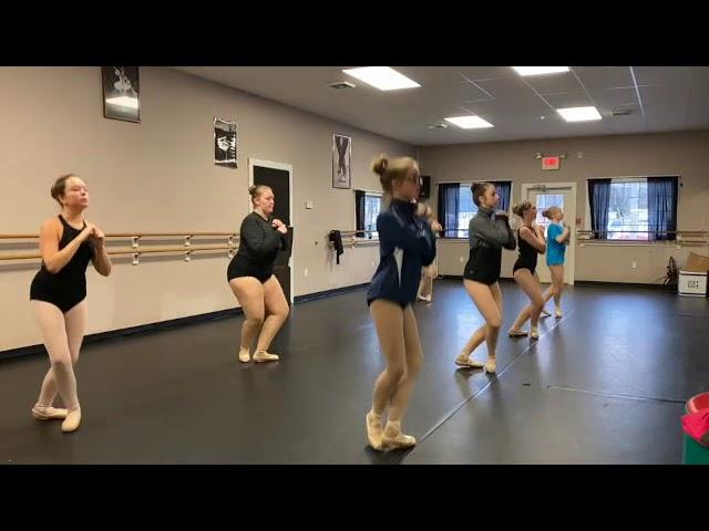 beginning pointe dance