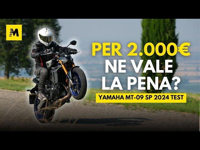 Per 2.000€ ne VALE la pena? Yamaha MT-09 SP 2024 TEST